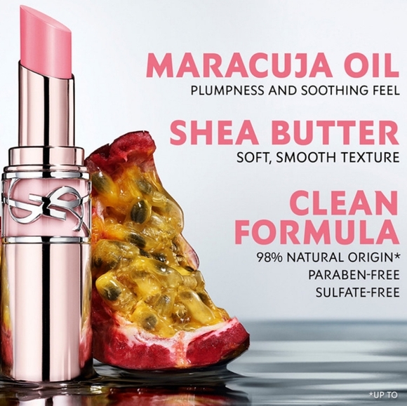 YSL Candy Glow Sheer Shine Color & Care Lip Balm: Pink Sunrise (1B), .04oz, NIB - Picture 6 of 8